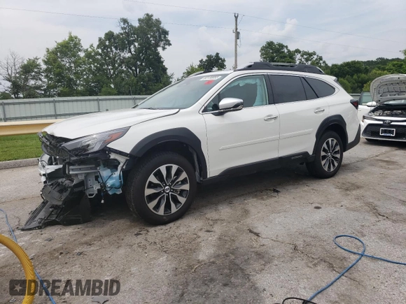 2024 Subaru Outback Touring with VIN 4S4BTAPC4R3299957, listed as a Copart auction lot 60130055 with 7,237 mi miles and Salvage title. Bid and sale history available at DreamBid. Image 1.