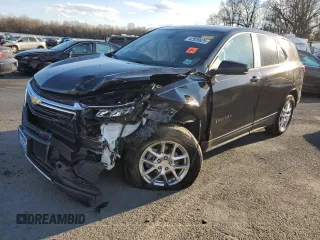 2022 Chevrolet Equinox LT z VIN 2GNAXKEV5N6103856, wystawiony jako Copart lot #42926625 z przebiegiem Nie podano mil oraz Szkoda całkowita • Salvage title. Historia ofert i sprzedaży dostępna na DreamBid. Obrazek 1.