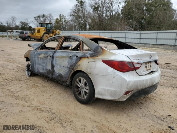 2014 Hyundai Sonata GLS with VIN 5NPEB4AC6EH938756, listed as a Copart auction lot 47426315 with 0 mi miles and Non Repairable. Bid and sale history available at carsss.com. Image 2.