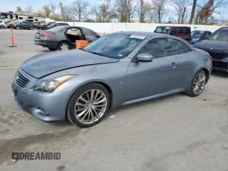 2015 Infiniti Q60 with VIN JN1CV6FE6FM810502, listed as a Copart auction lot 76523914 with 83,244 mi miles and Salvage title. Bid and sale history available at DreamBid. Image 1.