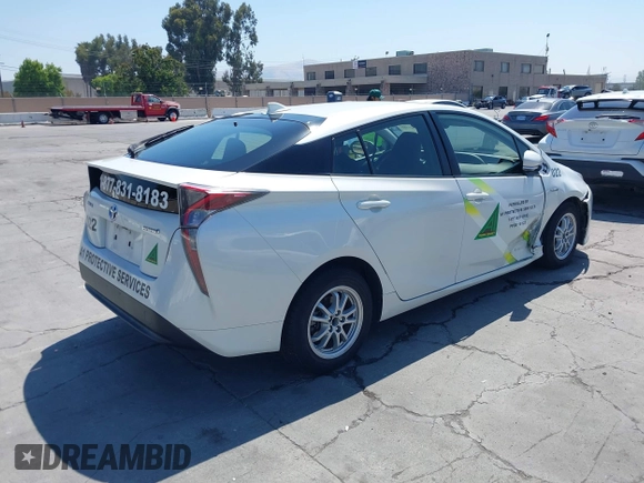 2017 Toyota Prius Two with VIN JTDKBRFU8H3034280, listed as a IAAI auction lot 42645785 with 127,553 mi miles and . Bid and sale history available at DreamBid. Image 4.