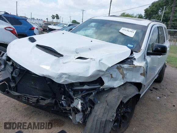 2023 Dodge Durango R/T Plus with VIN 1C4SDHCT7PC686970, listed as a IAAI auction lot 42156304 with 14,592 mi miles and . Bid and sale history available at DreamBid. Image 17.