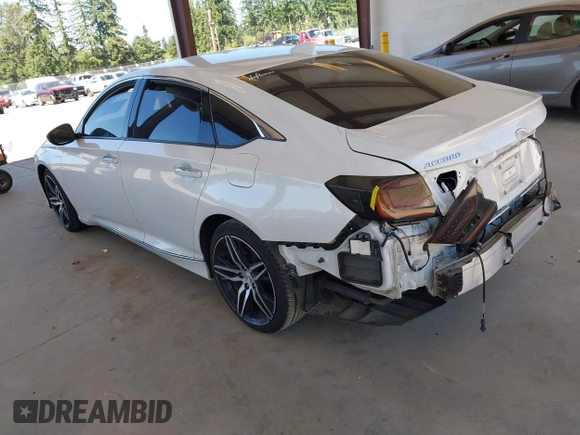2022 Honda Accord Touring with VIN 1HGCV3F90NA011671, listed as a IAAI auction lot 42743890 with 76,728 mi miles and . Bid and sale history available at DreamBid. Image 3.