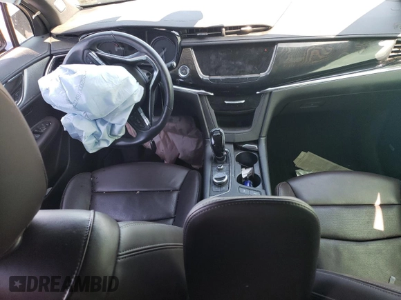2021 Cadillac XT6 Premium Luxury with VIN 1GYKPDRS5MZ209942, listed as a Copart auction lot 52539124 with 0 mi miles and Salvage Title. Bid and sale history available at carsss.com. Image 8.