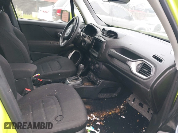 2018 Jeep Renegade Latitude with VIN ZACCJBBB9JPH66373, listed as a IAAI auction lot 42333207 with 179,115 mi miles and . Bid and sale history available at DreamBid. Image 5.