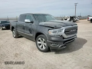 2022 Ram 1500 Limited with VIN 1C6SRFHTXNN384175, listed as a Copart auction lot 76073954 with 18,321 mi miles and Clean title. Bid and sale history available at DreamBid. Image 10.