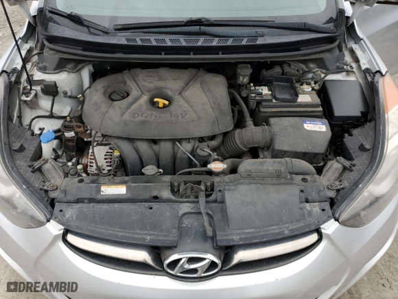 2011 Hyundai Elantra Ltd with VIN KMHDH4AE3BU142023, listed as a Copart auction lot 48465955 with 120,069 mi miles and Salvage Title. Bid and sale history available at carsss.com. Image 11.