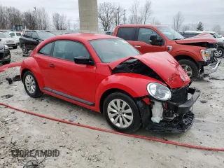2015 Volkswagen Beetle Fleet Edition with VIN 3VWF17AT6FM603112, listed as a Copart auction lot 47322905 with 95,912 mi miles and Clean title. Bid and sale history available at DreamBid. Image 4.
