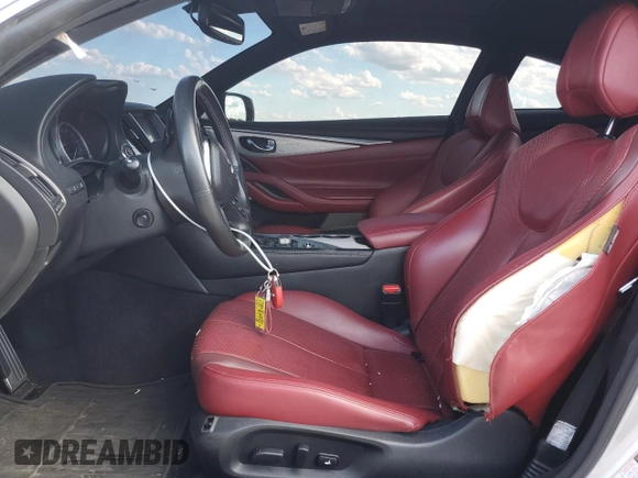 2018 Infiniti Q60 Sport with VIN JN1EV7EK5JM341935, listed as a Copart auction lot 71066014 with 40,320 mi miles and Salvage Title. Bid and sale history available at DreamBid. Image 7.