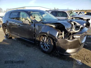 2022 Mazda CX-9 Touring with VIN JM3TCBCY6N0612672, listed as a Copart auction lot 88125255 with 28,456 mi miles and Non Repairable. Bid and sale history available at carsss.com. Image 4.