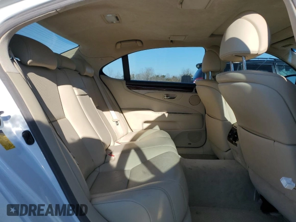 2015 Lexus LS 460 L with VIN JTHGL5EF8F5054334, listed as a Copart auction lot 87248924 with 167,791 mi miles and Salvage title. Bid and sale history available at DreamBid. Image 10.