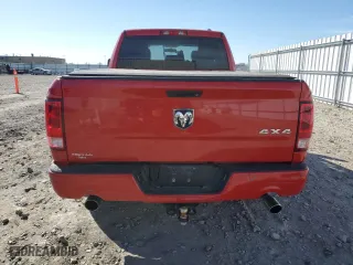 2014 Ram 1500 Express with VIN 1C6RR7FT4ES330833, listed as a Copart auction lot 49374805 with 130,986 mi miles and Salvage Title. Bid and sale history available at carsss.com. Image 6.