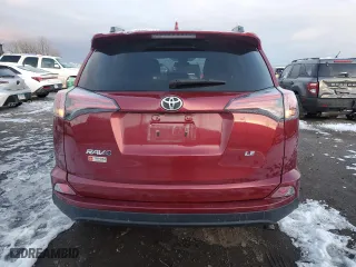 2018 Toyota RAV4 LE with VIN 2T3ZFREV8JW521124, listed as a Copart auction lot 85430134 with 90,560 mi miles and Salvage Title. Bid and sale history available at carsss.com. Image 6.