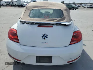 2014 Volkswagen Beetle with VIN 3VW7S7AT5EM815435, listed as a Copart auction lot 43213645 with 109,082 mi miles and Salvage Title. Bid and sale history available at DreamBid. Image 6.