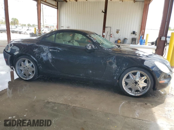 2002 Lexus SC 430 with VIN JTHFN48Y620008666, listed as a Copart auction lot 74599064 with Not Provided miles and Non Repairable. Bid and sale history available at carsss.com. Image 4.