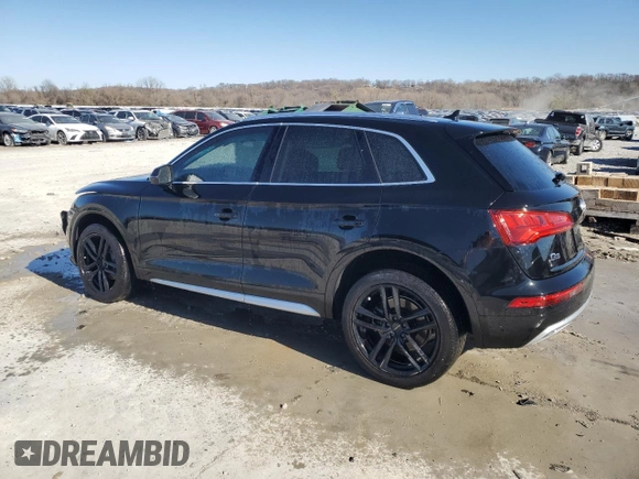2018 Audi Q5 Premium Plus с VIN WA1BNAFY9J2223084, выставлен на аукционе Copart как лот 49734945 с пробегом 118 986 миль миль и Списание • Salvage title. История ставок и продаж доступна на DreamBid. Изображение 2.