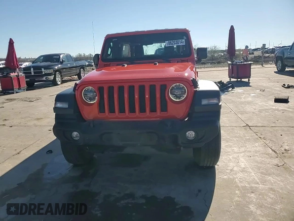 2023 Jeep Wrangler Willys with VIN 1C4HJXDN2PW686743, listed as a Copart auction lot 86203014 with 14,034 mi miles and Clean Title. Bid and sale history available at DreamBid. Image 15.
