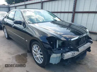 2008 Infiniti M with VIN JNKBY01EX8M500438, listed as a IAAI auction lot 42437061 with 112,065 mi miles and . Bid and sale history available at DreamBid. Image 1.