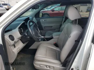 2013 Honda Pilot EX-L with VIN 5FNYF3H59DB036098, listed as a Copart auction lot 50824335 with 191,004 mi miles and Salvage Title. Bid and sale history available at DreamBid. Image 7.