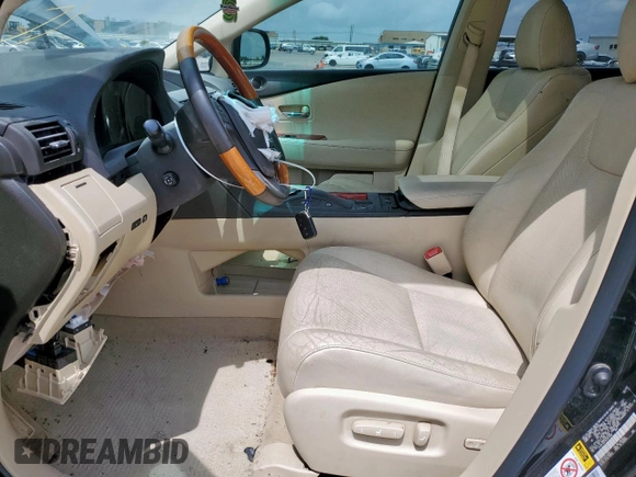 2011 Lexus RX 350 with VIN 2T2ZK1BA7BC057698, listed as a Copart auction lot 61492615 with 116,854 mi miles and Clean title. Bid and sale history available at DreamBid. Image 7.