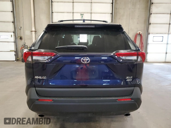 2025 Toyota RAV4 XLE Premium with VIN 2T3A1RFV3SW520863, listed as a Copart auction lot 55786675 with 13,069 mi miles and Salvage title. Bid and sale history available at DreamBid. Image 6.