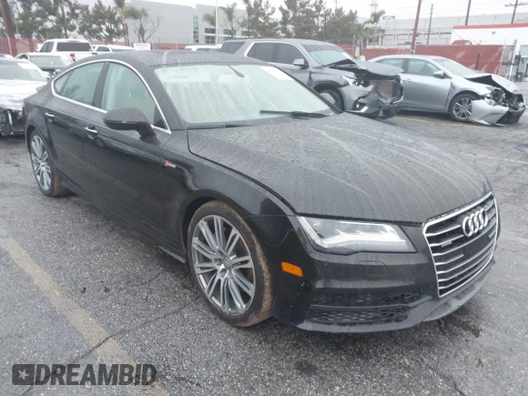 2014 Audi A7 3.0 Prestige with VIN WAU2GAFC5EN090233, listed as a IAAI auction lot 41565942 with 199,890 mi miles. Bid and sale history available at carsss.com. Image 1.