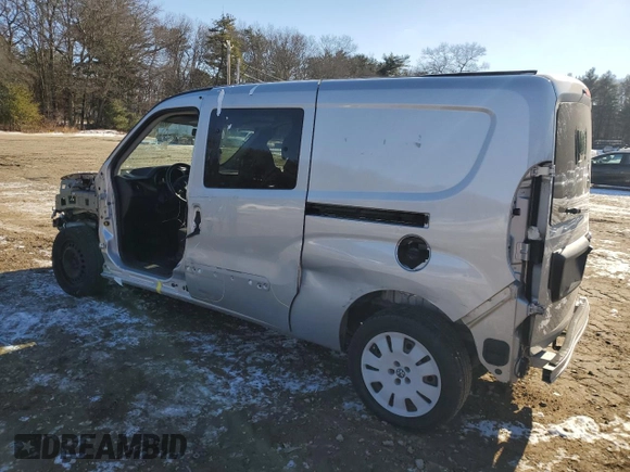 2017 Ram ProMaster City Cargo Van Tradesman SLT with VIN ZFBERFBB5H6D44693, listed as a Copart auction lot 88847165 with 154,347 mi miles and Clean Title. Bid and sale history available at carsss.com. Image 2.