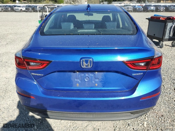 2019 Honda Insight EX with VIN 19XZE4F53KE017565, listed as a Copart auction lot 52827545 with 180,268 mi miles and Salvage Title. Bid and sale history available at carsss.com. Image 6.