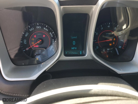 2014 Chevrolet Camaro LS with VIN 2G1FA1E39E9192377, listed as a Copart auction lot 47696065 with 112,549 mi miles and Salvage Title. Bid and sale history available at carsss.com. Image 9.