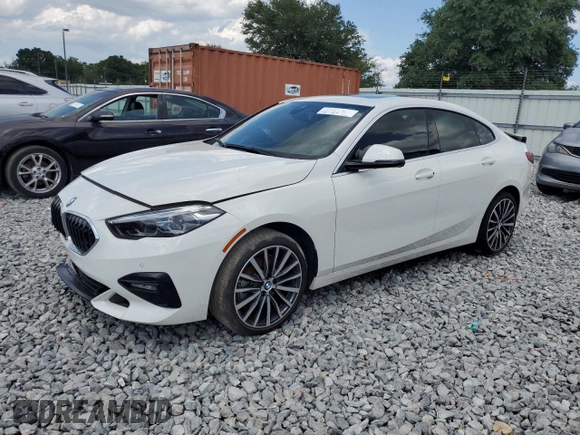 2021 BMW 2 Series 228i with VIN WBA53AK05M7H70661, listed as a Copart auction lot 54873665 with 26,704 mi miles and Clean Title. Bid and sale history available at carsss.com. Image 1.