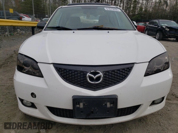 2005 Mazda 3 i with VIN JM1BK12F351329416, listed as a Copart auction lot 51679995 with 165,889 mi miles and Salvage Title. Bid and sale history available at DreamBid. Image 5.