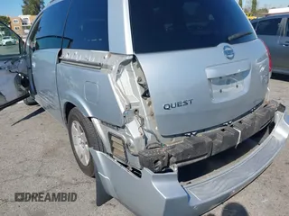2006 Nissan Quest S Special Edition with VIN 5N1BV28U06N108977, listed as a IAAI auction lot 41739468 with 121,996 mi miles. Bid and sale history available at carsss.com. Image 6.