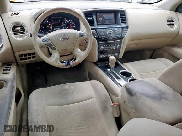 2013 Nissan Pathfinder S with VIN 5N1AR2MN0DC619306, listed as a Copart auction lot 60338875 with 281,186 mi miles and Clean title. Bid and sale history available at DreamBid. Image 8.