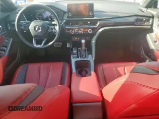 2024 Acura Integra w/A-Spec Package z VIN 19UDE4H38RA028386, wystawiony jako Copart lot #52948815 z przebiegiem 4 544 mil mil oraz Szkoda całkowita • Salvage title. Historia ofert i sprzedaży dostępna na DreamBid. Obrazek 8.
