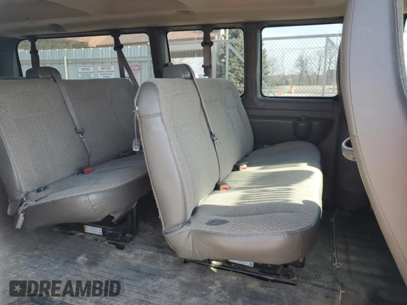 2013 Chevrolet Express Passenger LT with VIN 1GAZG1FG3D1134751, listed as a Copart auction lot 53728385 with 188,247 mi miles and Clean title. Bid and sale history available at DreamBid. Image 11.