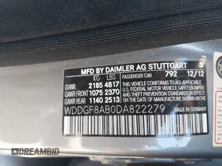 2013 Mercedes-Benz C 300 Sport с VIN WDDGF8AB0DA822279, выставлен на аукционе IAAI как лот 42551907 с пробегом 115 854 миль миль и . История ставок и продаж доступна на DreamBid. Изображение 9.