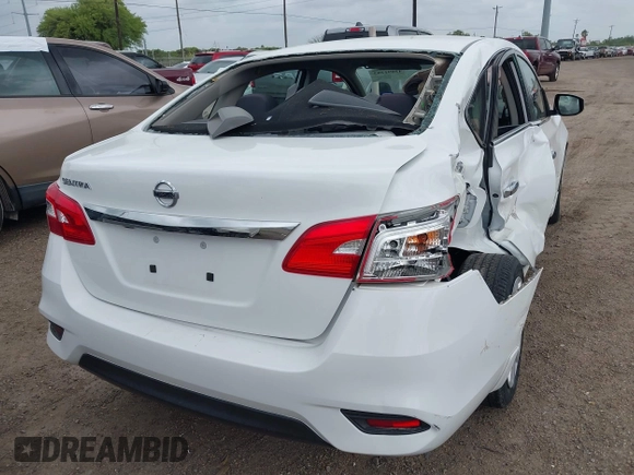 2019 Nissan Sentra SV with VIN 3N1AB7AP9KY269693, listed as a IAAI auction lot 42091283 with 45,492 mi miles and . Bid and sale history available at DreamBid. Image 4.