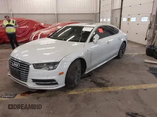 2018 Audi A7 Premium Plus with VIN WAUW3AFC7JN002130, listed as a IAAI auction lot 41645286 with 45,691 mi miles. Bid and sale history available at carsss.com. Image 2.
