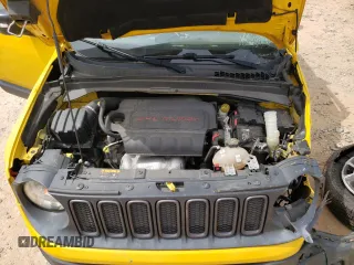 2015 Jeep Renegade Trailhawk with VIN ZACCJBCT2FPC20531, listed as a Copart auction lot 53434975 with 130,962 mi miles and Salvage Title. Bid and sale history available at carsss.com. Image 13.