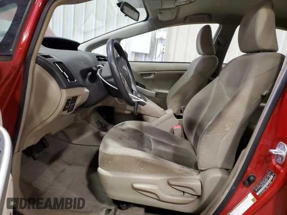 2010 Toyota Prius II with VIN JTDKN3DU7A0034852, listed as a Copart auction lot 51583385 with 273,140 mi miles and Salvage Title. Bid and sale history available at DreamBid. Image 7.