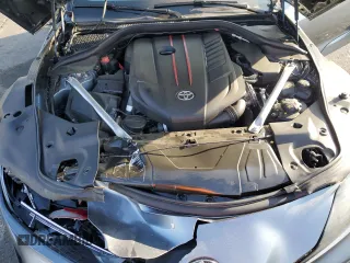 2021 Toyota GR Supra 3.0 with VIN WZ1DB0C04MW038391, listed as a Copart auction lot 83372814 with 0 mi miles and Salvage Title. Bid and sale history available at carsss.com. Image 13.