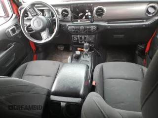 2022 Jeep Wrangler Unlimited Willys with VIN 1C4HJXDN7NW217581, listed as a Copart auction lot 53774355 with 51,126 mi miles and Clean title. Bid and sale history available at DreamBid. Image 8.