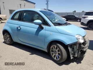 2017 FIAT 500 Pop с VIN 3C3CFFKR2HT549311, выставлен на аукционе Copart как лот 60897715 с пробегом 52 010 миль миль и Списание • Salvage title. История ставок и продаж доступна на DreamBid. Изображение 4.