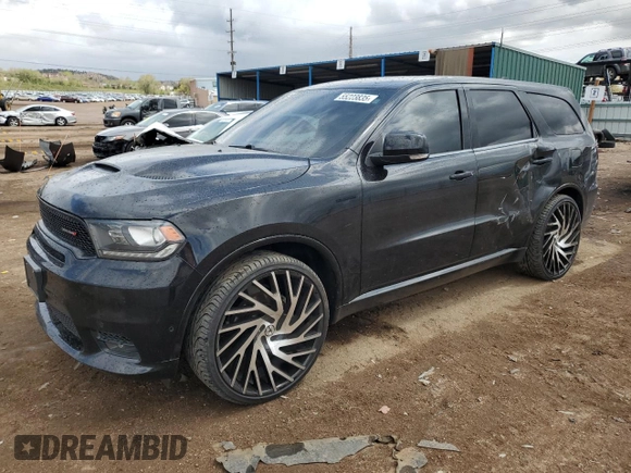 2020 Dodge Durango R/T with VIN 1C4SDJCT9LC261977, listed as a Copart auction lot 55223835 with 145,534 mi miles and Salvage title. Bid and sale history available at DreamBid. Image 1.