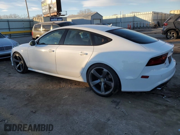 2017 Audi S7 Premium Plus z VIN WAUWFAFC5HN055118, wystawiony jako Copart lot #84344914 z przebiegiem 60 750 mil mil oraz Szkody całkowita. Historia ofert i sprzedaży dostępna na DreamBid. Obrazek 2.