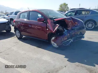 2019 Mitsubishi Mirage ES z VIN ML32A3HJ7KH005613, wystawiony jako IAAI lot #42001897 z przebiegiem 43 851 mil mil oraz . Historia ofert i sprzedaży dostępna na DreamBid. Obrazek 1.