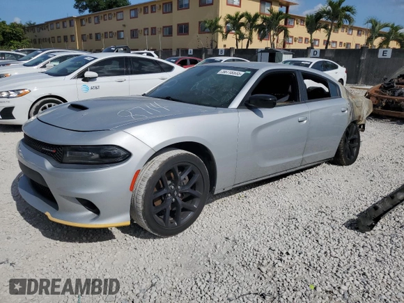 2019 Dodge Charger GT with VIN 2C3CDXHG1KH558714, listed as a Copart auction lot 56718535 with Not Provided miles and Clean Title. Bid and sale history available at DreamBid. Image 1.