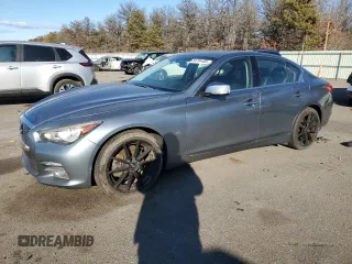 2017 Infiniti Q50 3.0t Signature Edition with VIN JN1EV7ARXHM834121, listed as a Copart auction lot 88704485 with 90,569 mi miles and Clean Title. Bid and sale history available at carsss.com. Image 1.