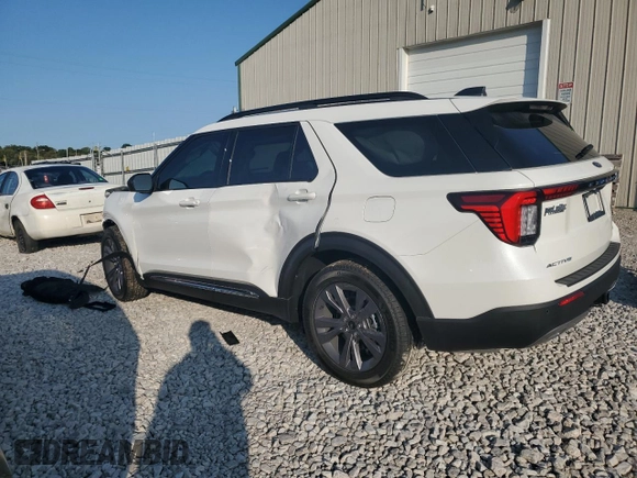 2025 Ford Explorer Active with VIN 1FMUK8DH8SGA33490, listed as a Copart auction lot 70244324 with 79 mi miles and Salvage Title. Bid and sale history available at carsss.com. Image 2.