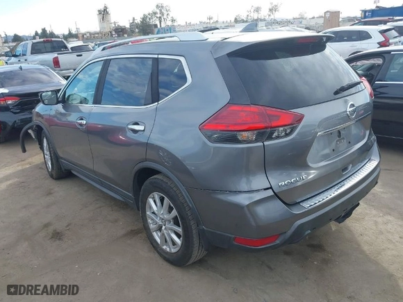 2017 Nissan Rogue SV with VIN KNMAT2MTXHP519331, listed as a IAAI auction lot 41691723 with 91489 miles. Bid and sale history available at carsss.com. Image 3.